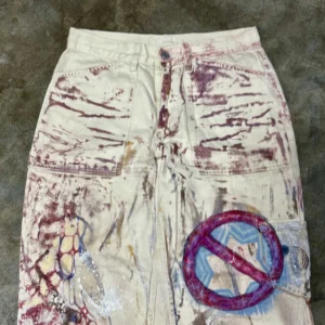 Glassons - White Greased Denim