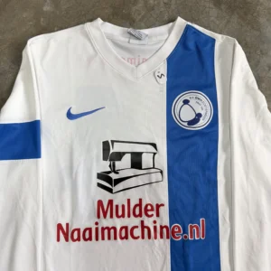 white and blue Nike jersey Mulder Naaimachine