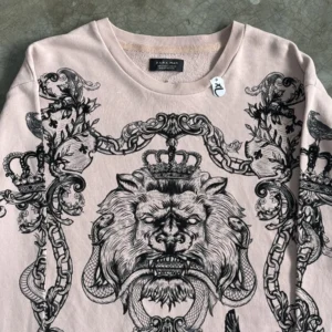 Gothic zara man print tshirt