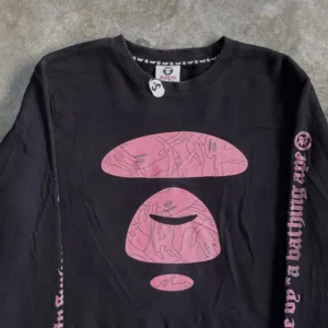 BAPE black sweatshirt