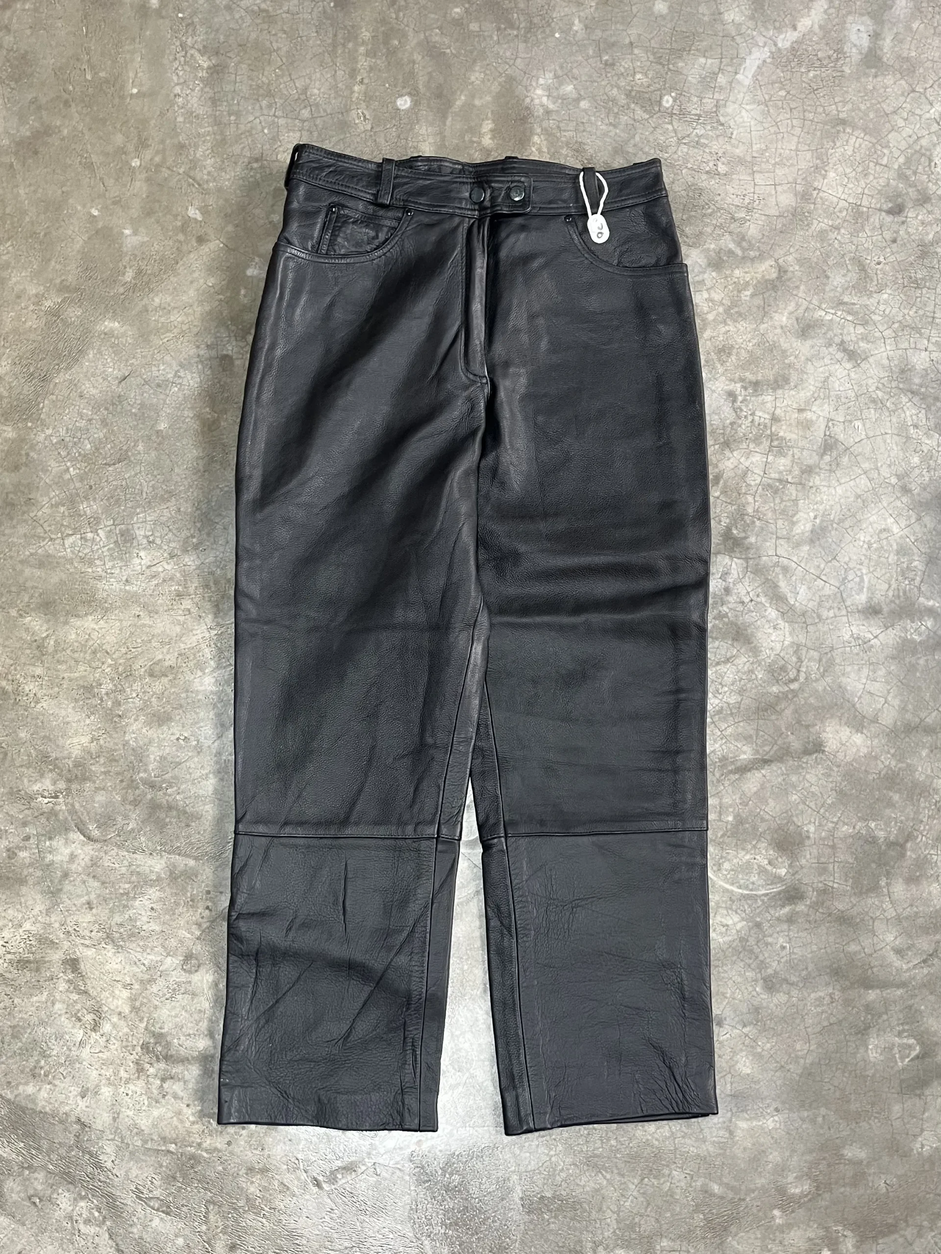 Louis Black leather pant