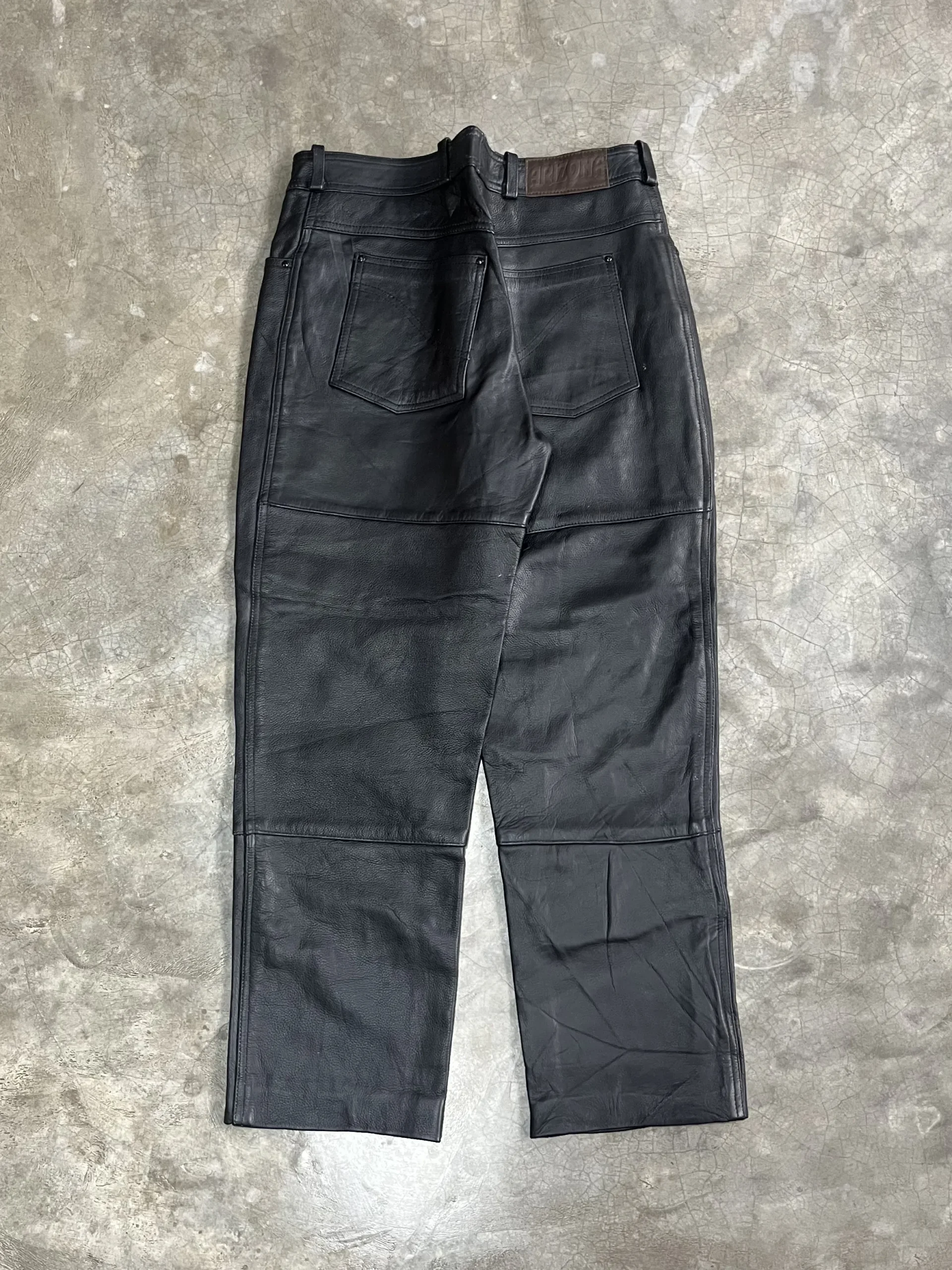 Louis Black leather pant - Image 3