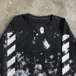 Paint washed sweatshirt