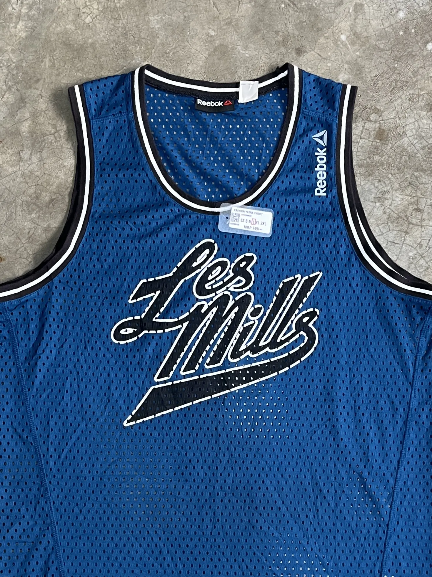 Vintage les miles x basket ball jersey