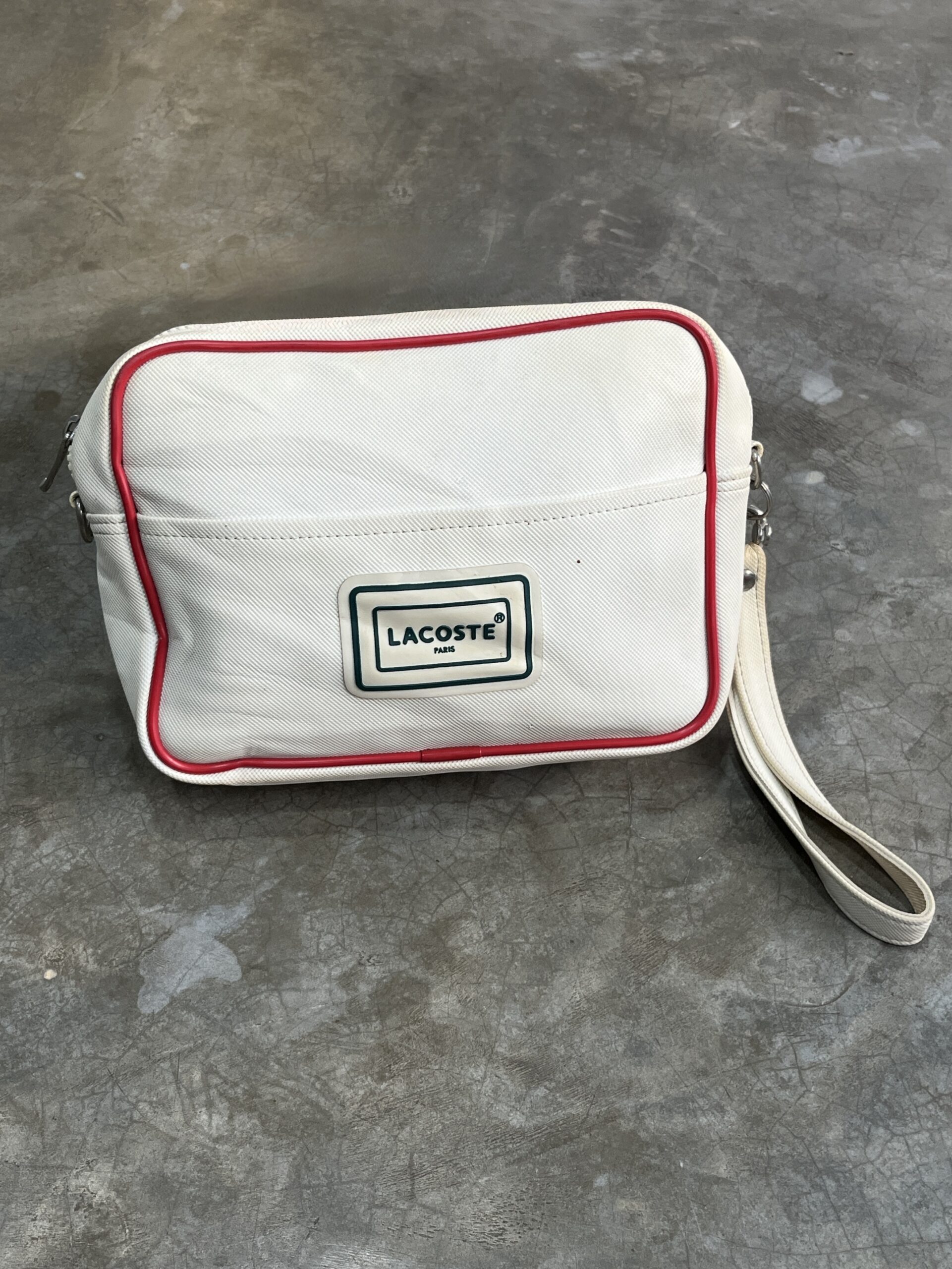 Rare Lacoste trousee toilette bag - Image 2