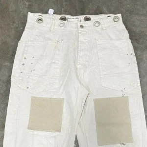Barrel paint jeans
