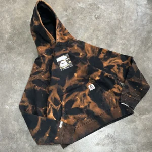 Bape faded black hoodie