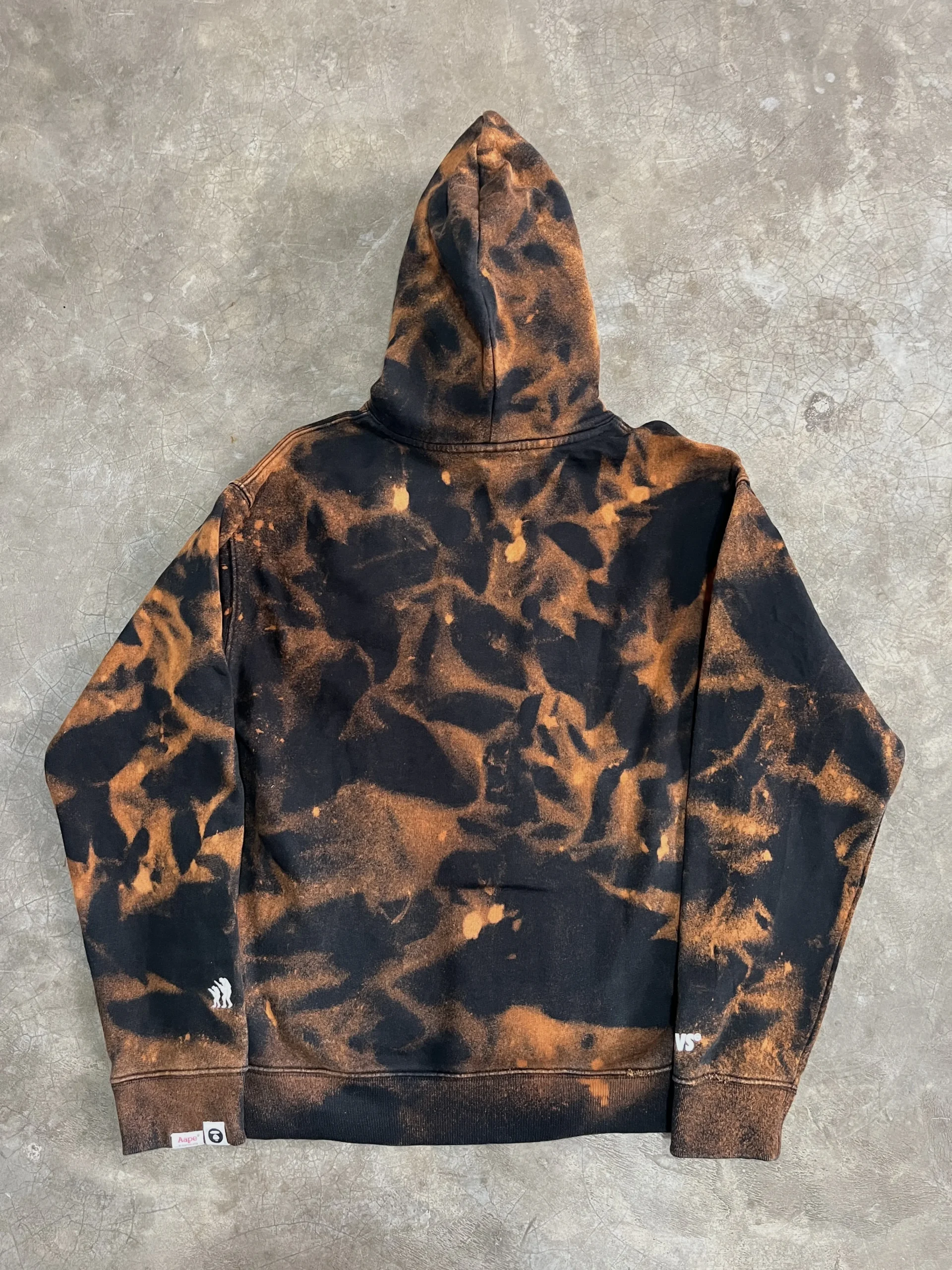 Bape faded black hoodie - Image 7